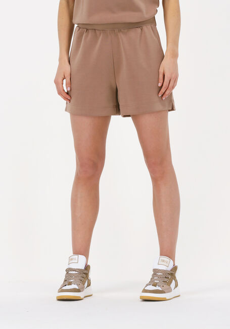Beige Y.A.S. Joggingbroek YASCOMO MW SHORTS - large