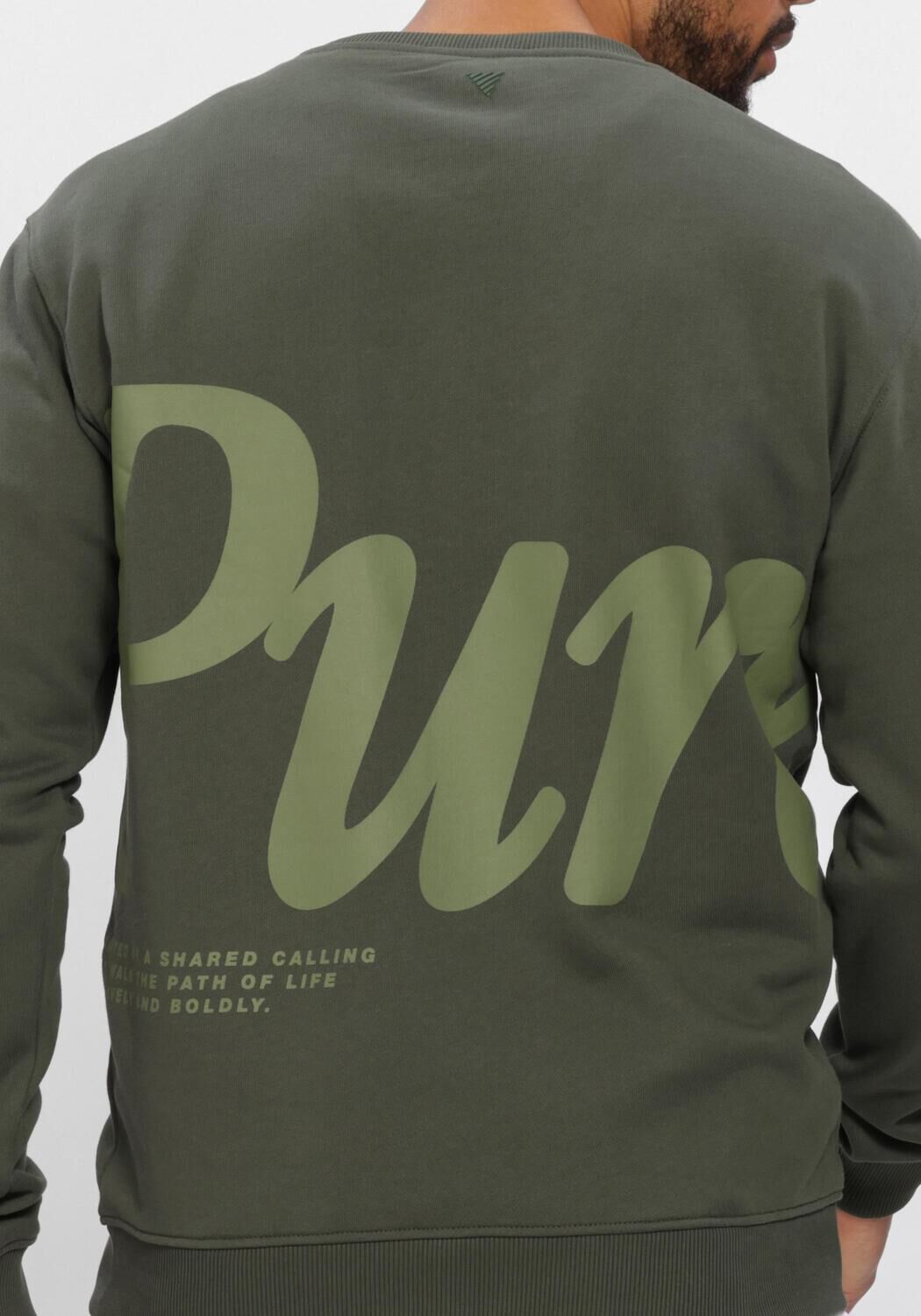 Groene PURE PATH Sweater PURE - large