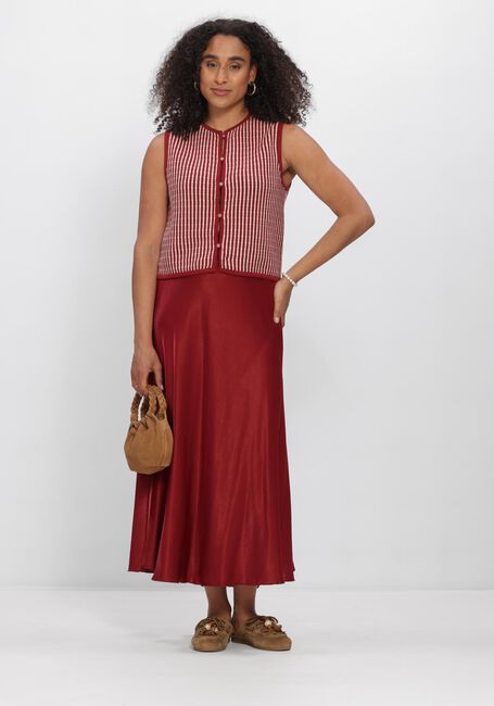 Bordeaux MSCH COPENHAGEN Midirok MSCHNICOLETTE ULLAS SKIRT - large