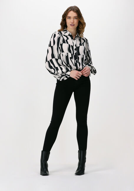 Gebroken wit SUMMUM Blouses BLOUSE GRAPHIC TWO TONE - large