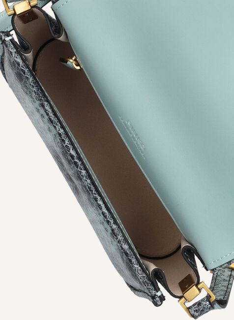 Blauwe PINKO Schoudertas LOVE BOX BAG FL MINI PELLE Blauwe PINKO Schoudertas LOVE BOX BAG FL MINI PELLE - large