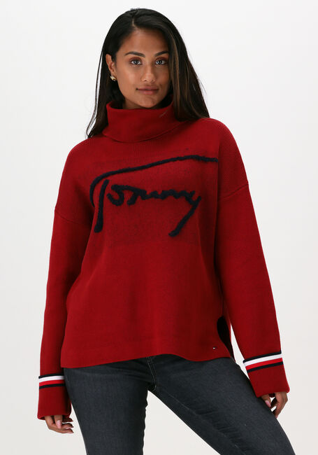 TOMMY HILFIGER RELAXED TOMMY HIGH-NK SWEATER - large