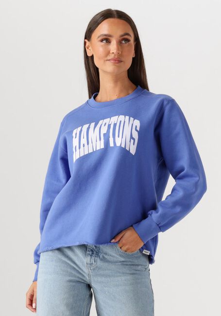 Blauwe PENN & INK Sweater SWEATER PRINT - large