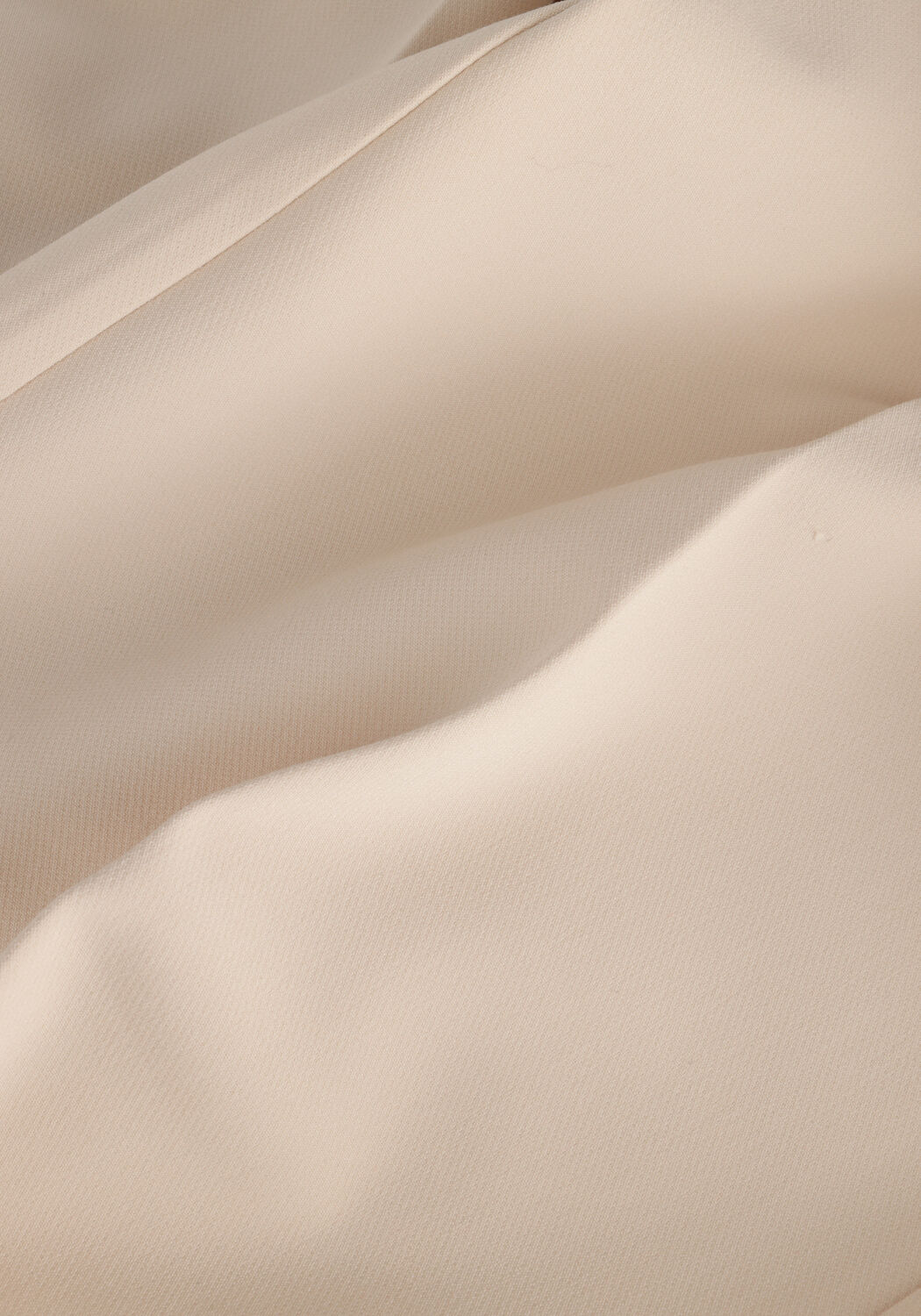 Creme ANOTHER LABEL Wijde broek MOORE PANTS - large