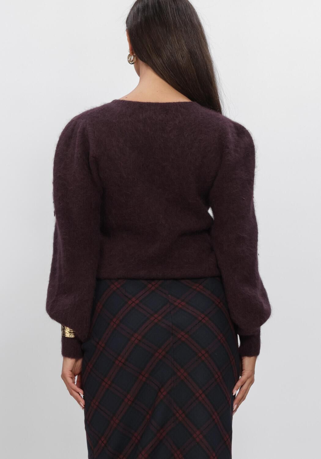 Bordeaux AAIKO Trui DENIZE WP 389 - large