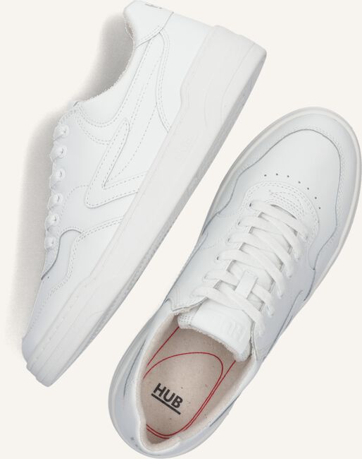 Witte HUB Lage sneakers COURT-Z MEN Witte HUB Lage sneakers COURT-Z MEN - large