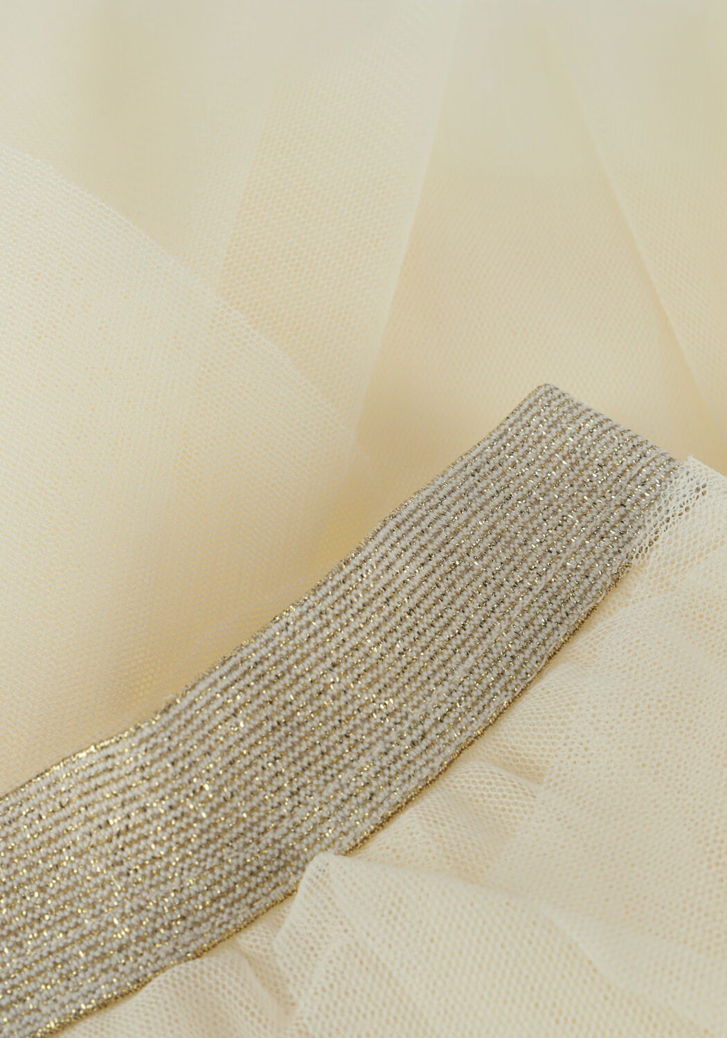 Ecru LIKE FLO Minirok FLO MESH SKIRT - large