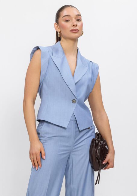 Lichtblauwe CO'COUTURE Blazer KIANACC PIN VEST - large