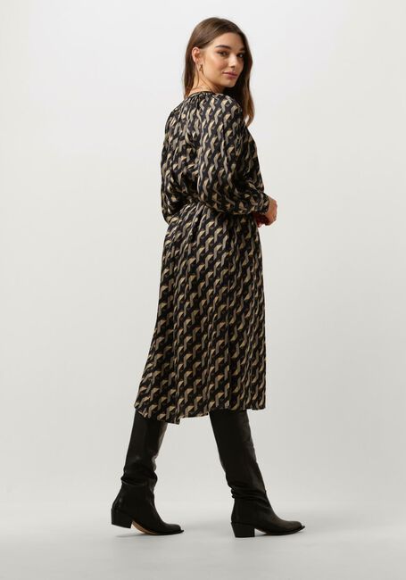 Zwarte SECOND FEMALE Midi jurk HOPI DRESS - large