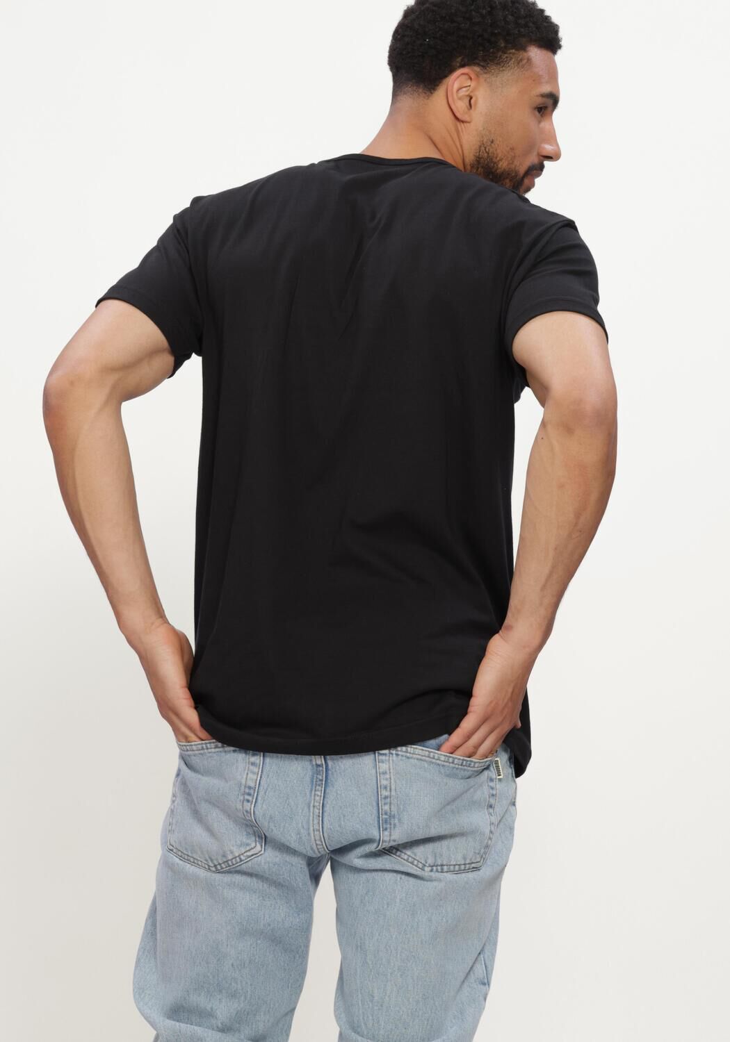 Zwarte Alan Red Polo / T-shirt 6672 DERBY - large