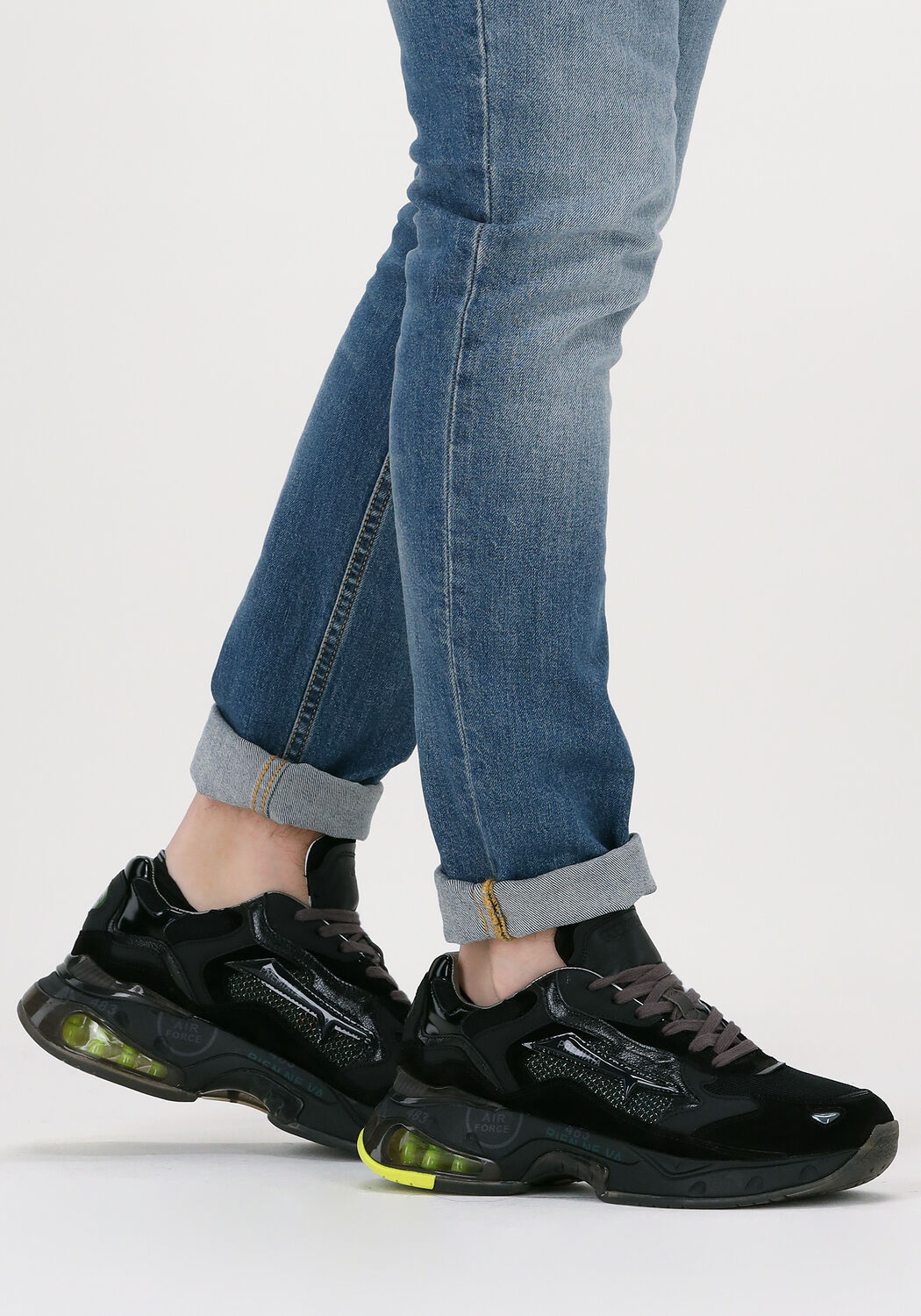 Zwarte PREMIATA Lage sneakers SHARKYD - large