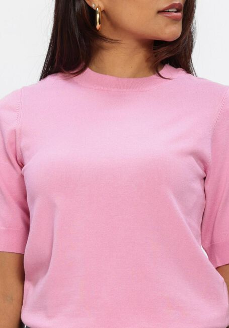 Roze Y.A.S. Trui YASLENA SS KNIT PULLOVER - large