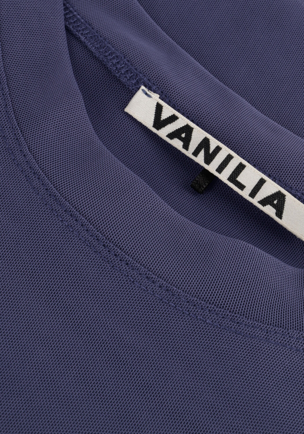 Blauwe VANILIA Top MESH LONGSLEEVE - large