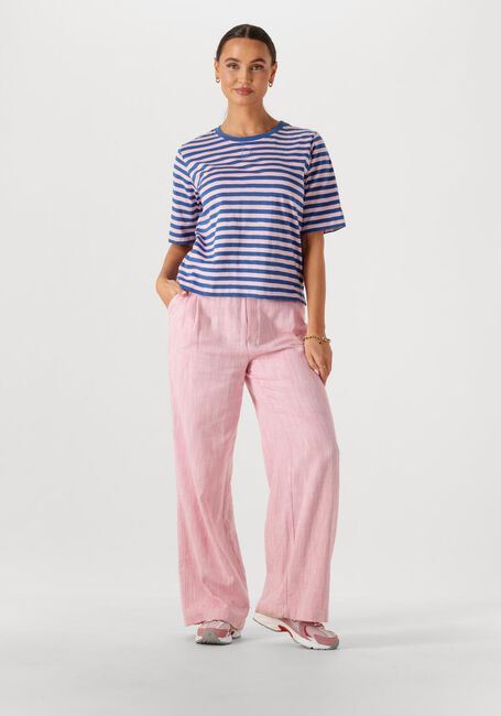 Multi POM AMSTERDAM T-shirt TSHIRT STRIPE BLUE PINK - large