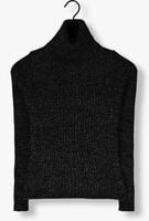 Antraciet ACCESS Coltrui LUREX KNITTED TURTLENECK TOP