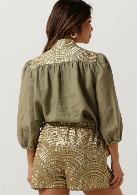 Groene GREEK ARCHAIC KORI Blouses 250109 - large