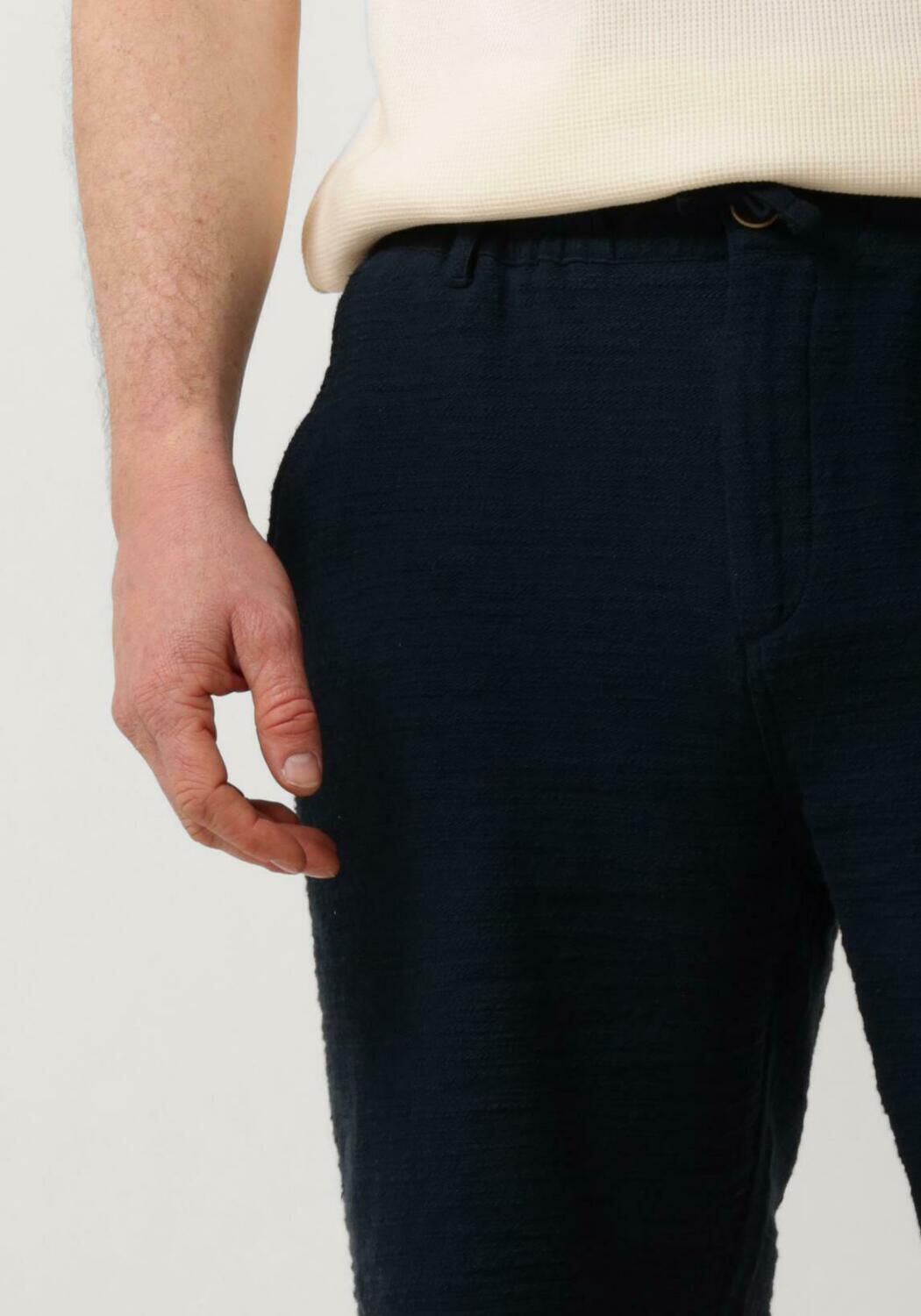 ANERKJENDT Heren Broeken Aklt Jan Twill Shorts Donkerblauw