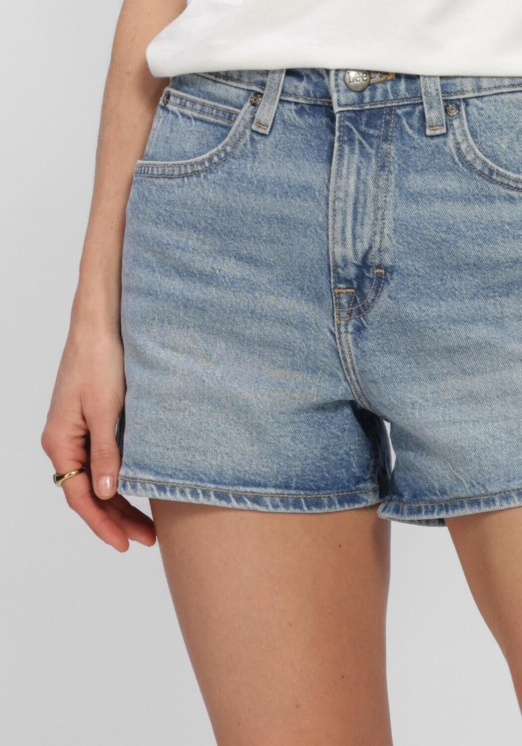 Blauwe LEE Shorts CAROL SHORT 112376611 - large