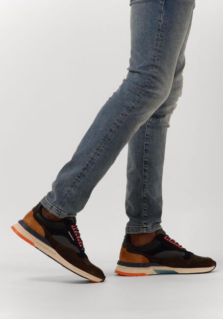 Groene FLORIS VAN BOMMEL Lage sneakers SFM-10119 - large