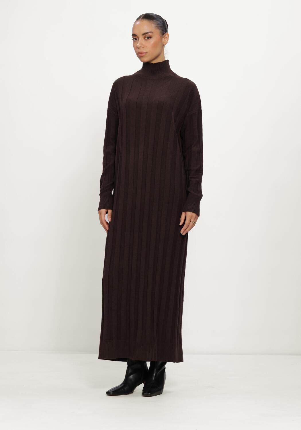 INWEAR Dames Jurken Tessiw Kellsie Dress Bruin