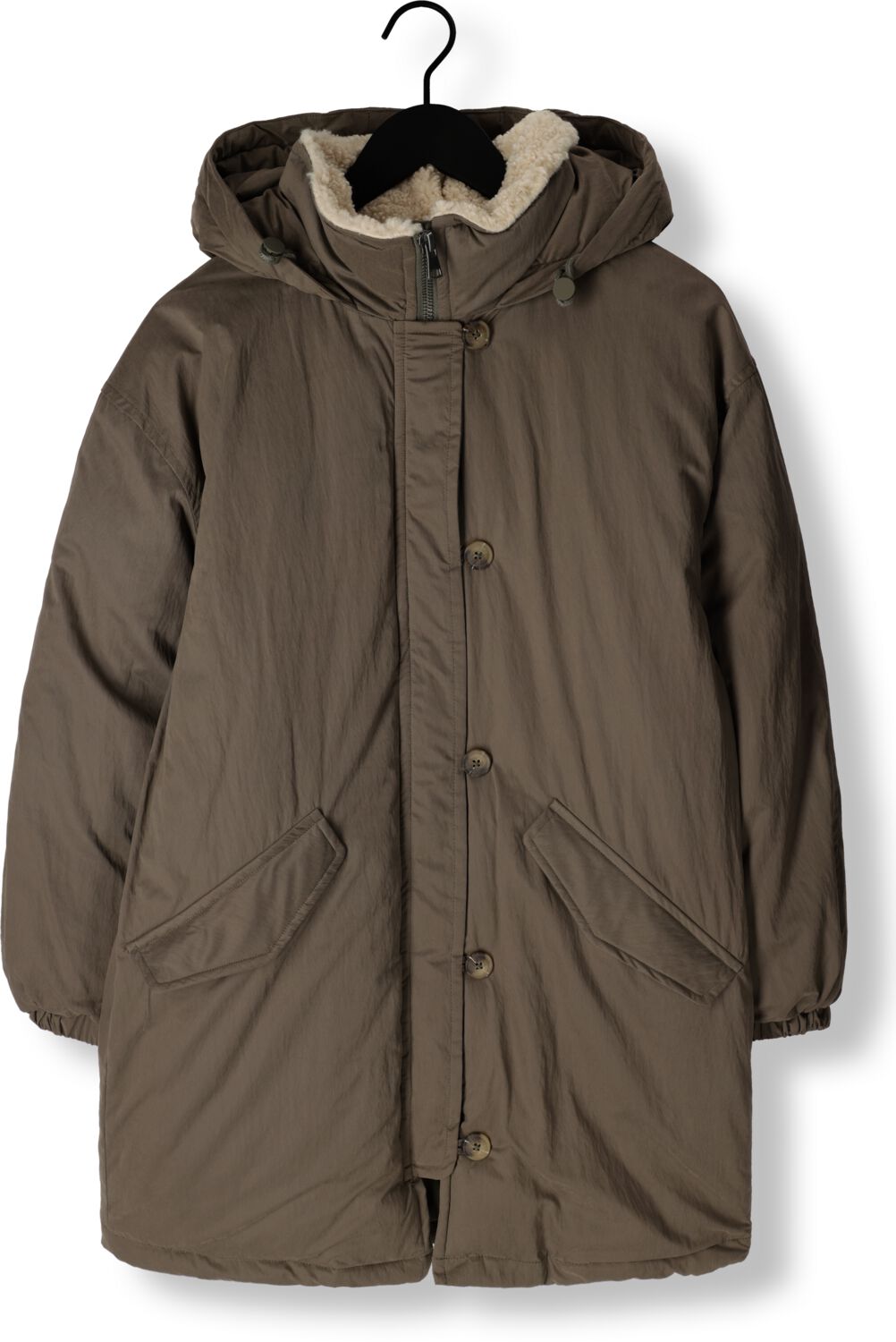 ANOTHER LABEL Dames Jassen Riley Parka Groen