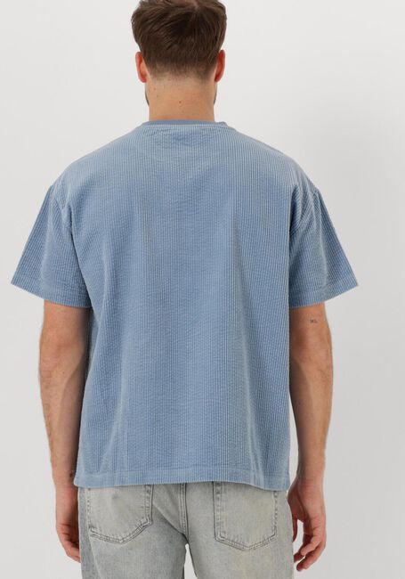 Lichtblauwe ANERKJENDT T-shirt AKVILLADS CORDUROY S/S TEE - large