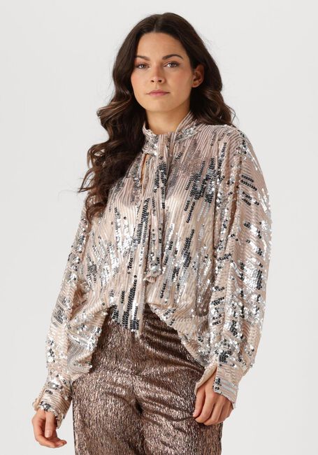 Zilveren AMAYA AMSTERDAM Blouses GLITTER BLOUSE - large