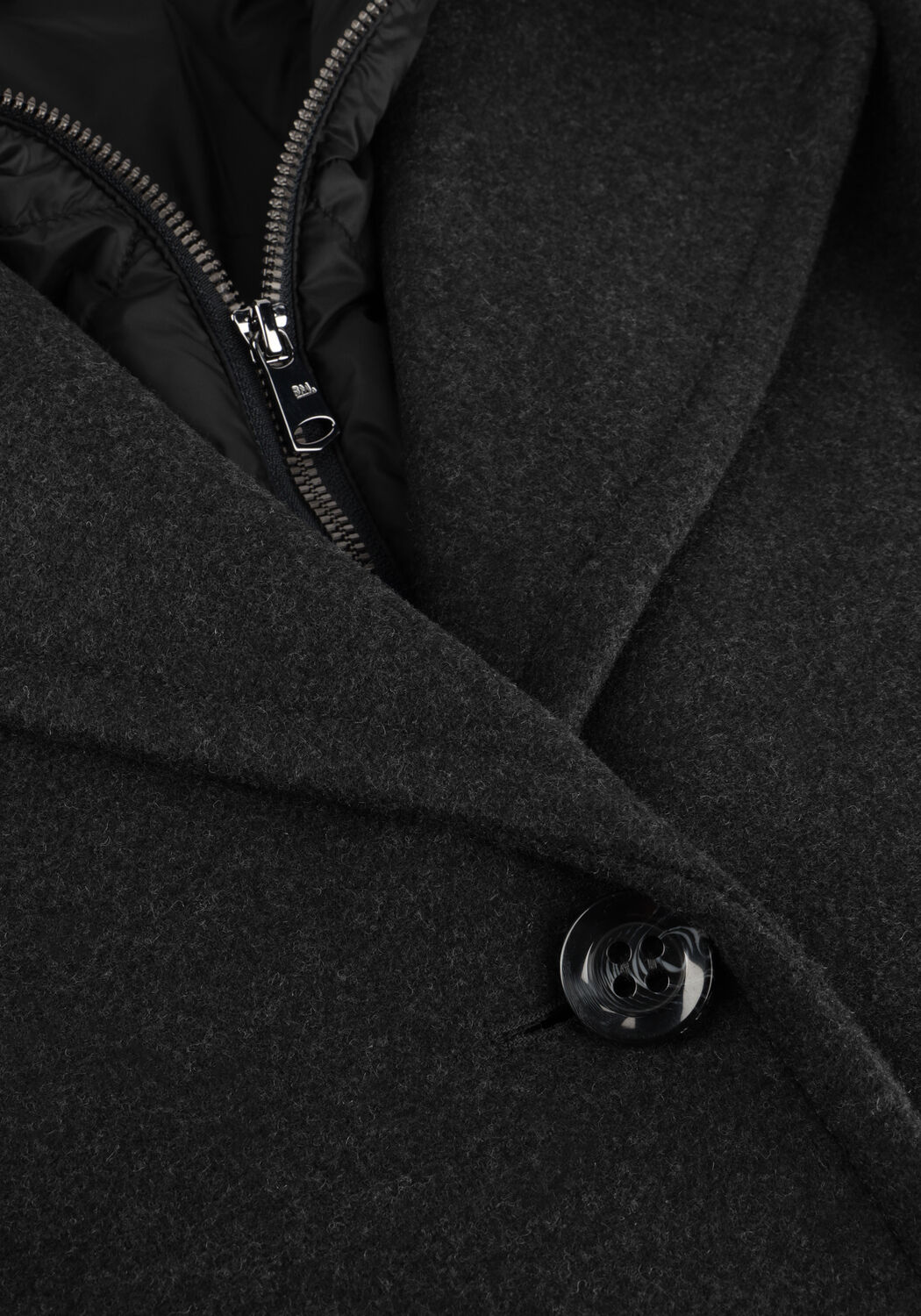 Donkergrijze BEAUMONT Mantel CAMERON COAT - large