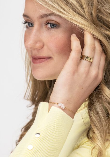 Goudkleurig NOTRE-V Ringen RING SCHAKEL ONE SIZE Goudkleurig NOTRE-V Ringen RING SCHAKEL ONE SIZE - large