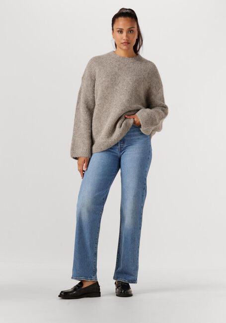 Blauwe LEVI'S Straight leg jeans RIBCAGE FULL LENGHT DANCE AROUND - large
