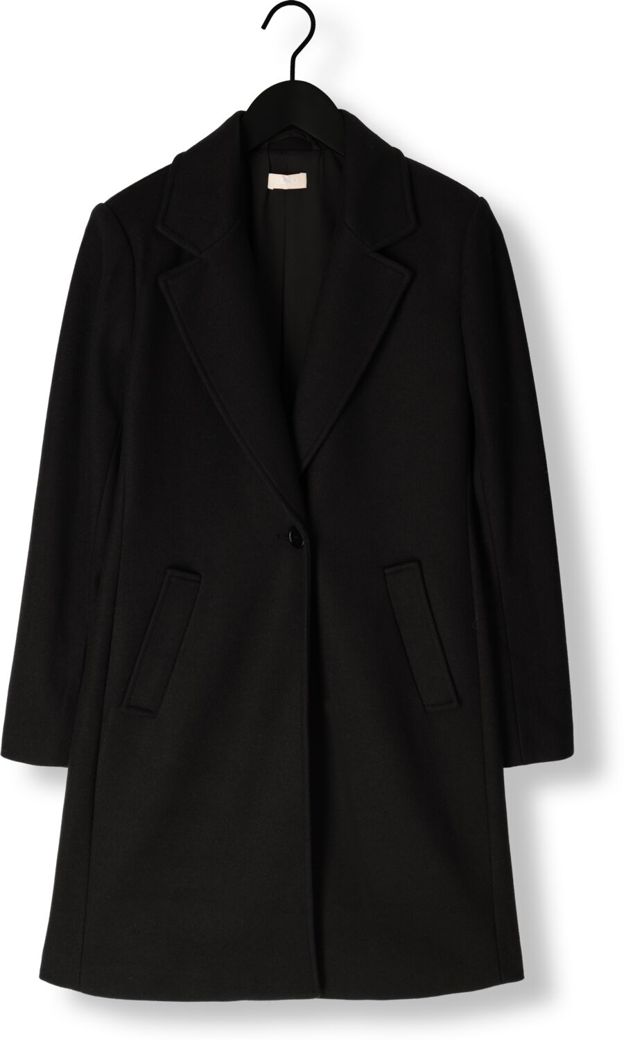 LIU JO Dames Jassen Cappotto Basic Zwart
