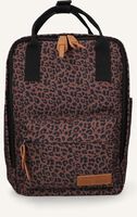 Bruine LITTLE INDIANS Rugtas LEO BACKPACK - medium