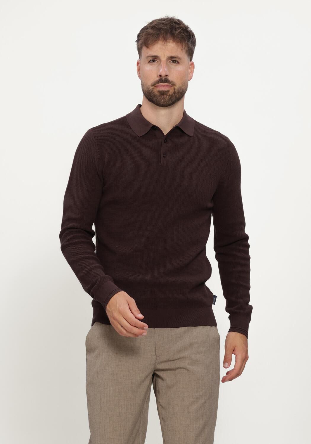 SAINT STEVE Heren Polo's & T-shirts Sander-s Bruin