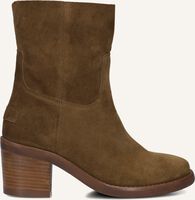 Cognac SHABBIES Enkellaarsjes PUK ANKIE - medium