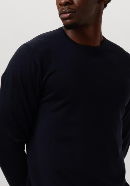 Donkerblauwe PROFUOMO Trui PULLOVER CREWNECK - large