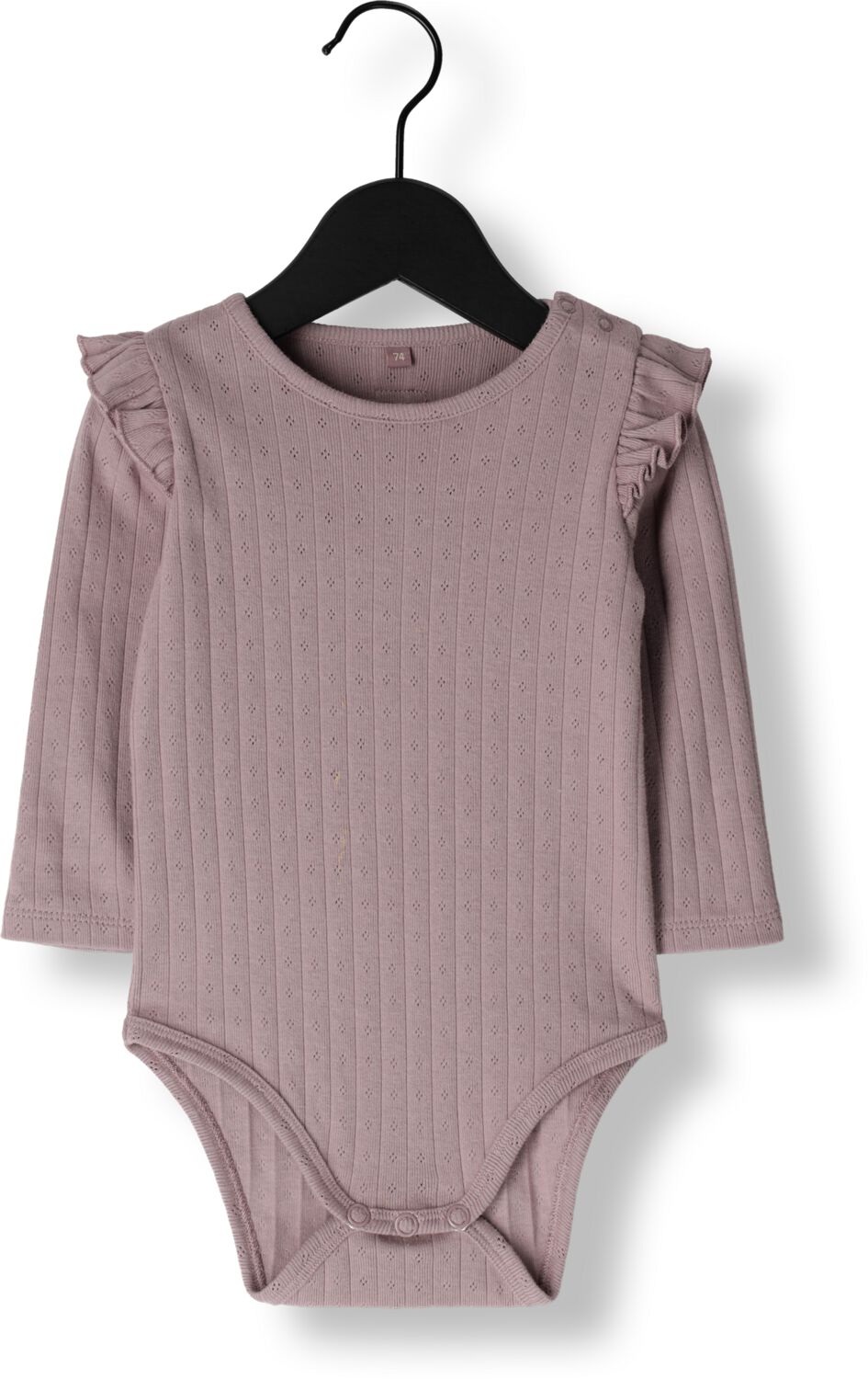 Z8 newborn romper Sanyu met ruches paars