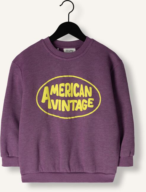 Paarse AMERICAN VINTAGE Sweater DOVEN 1 Paarse AMERICAN VINTAGE Sweater DOVEN 1 - large