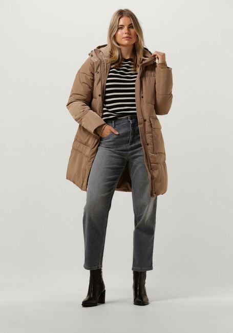 Camel NOTRE-V Gewatteerde jas PUFFER COAT MIDI Camel NOTRE-V Gewatteerde jas PUFFER COAT MIDI - large