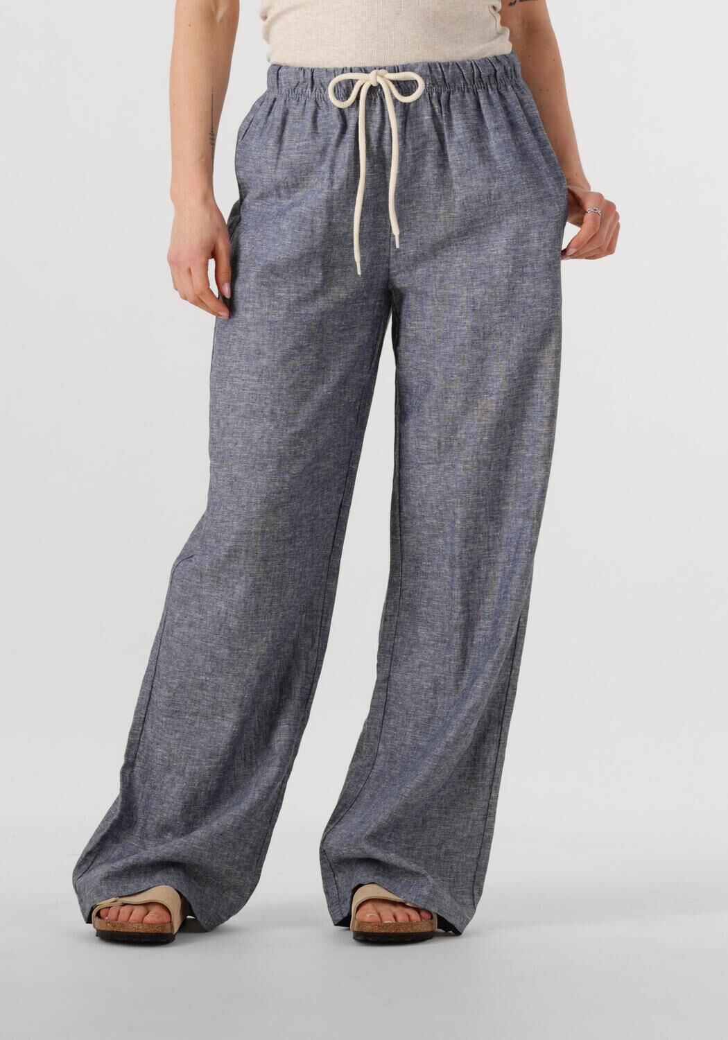 WITHBLACK Dames Broeken Wblbrina Pant Blauw