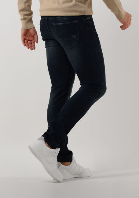 Blauwe VANGUARD Slim fit jeans V850 RIDER BLUE NIGHT USED - large
