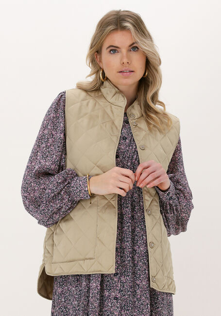 Zand MSCH COPENHAGEN Bodywarmer VIANNE WAISTCOAT - large