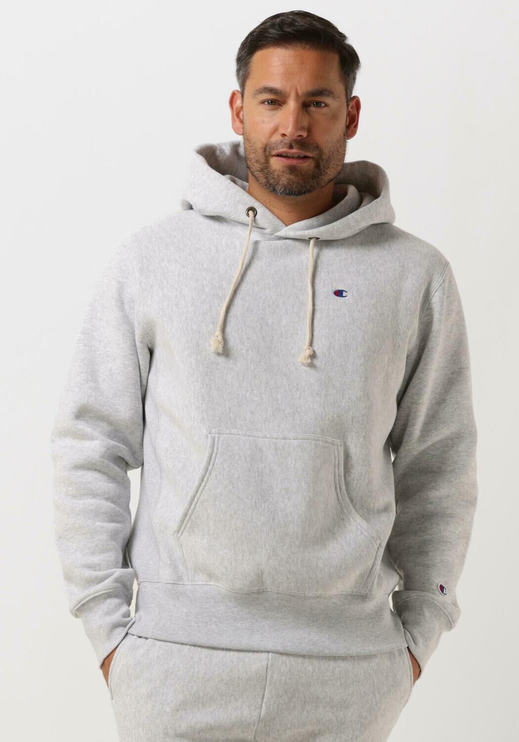 grijze champion trui hooded sweatshirt 217976