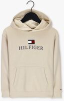 Beige TOMMY HILFIGER Sweater TH LOGO HOODIE - medium