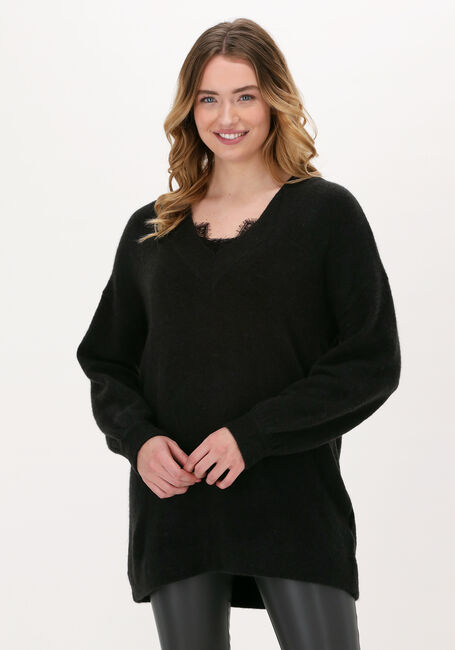 Zwarte MINIMUM Trui NECKA 9073 - large