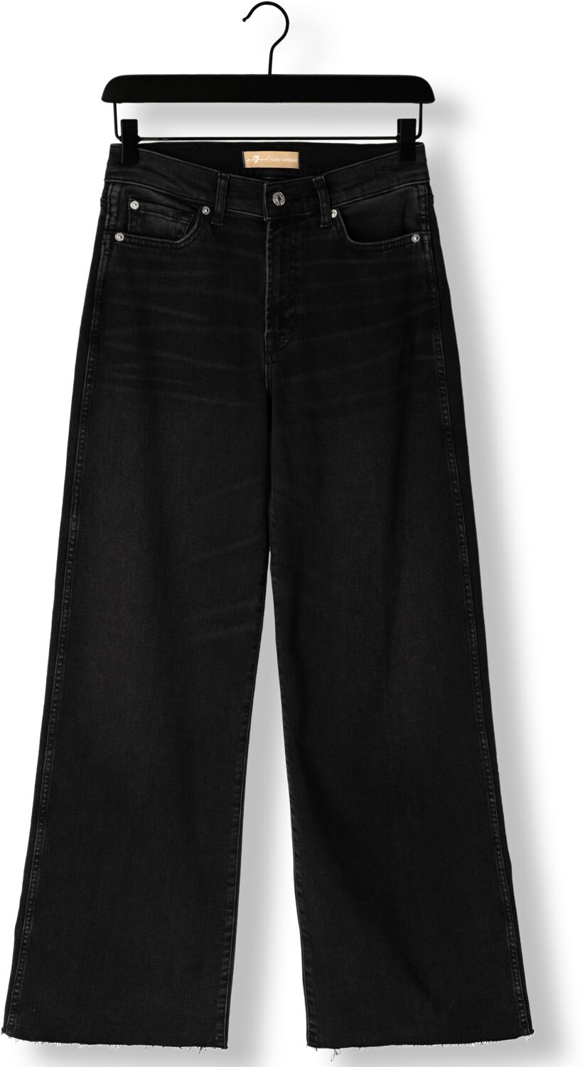 7 FOR ALL MANKIND Dames Jeans Lotta Luxe Vintage Topline With Raw Cut Antraciet