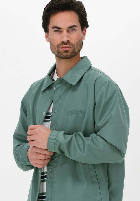 Groene WOODBIRD Jack FRANE COACH JACKET - large