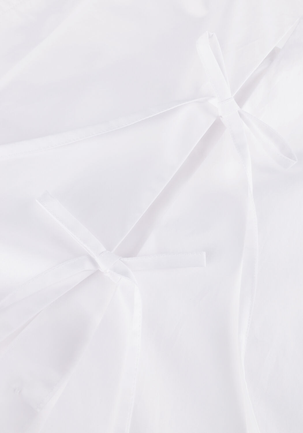 Witte VANILIA Blouses POPLIN LACES SHIRT - large