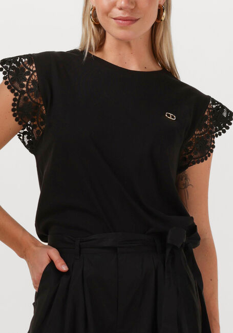 Zwarte TWINSET MILANO Tops & T-shirts 251TT2411 - large