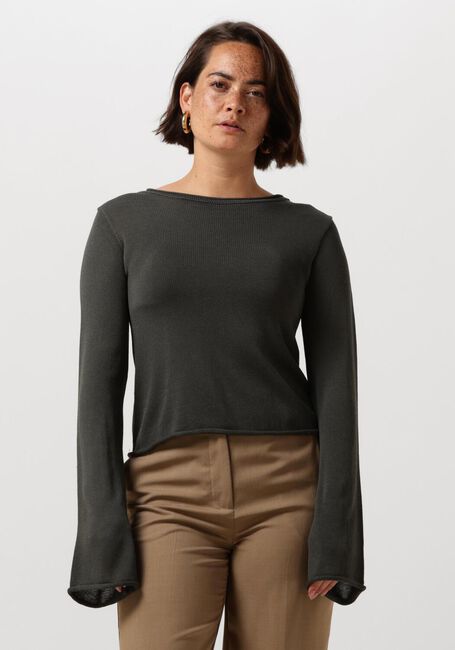 Groene MODSTRÖM Tops & T-shirts IVONNEMD FLARED O-NECK - large