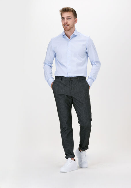 Lichtblauwe PORTO MILANO Klassiek overhemd MILANO - large